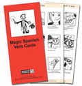 Cover: Magic Spanish Verb Cards Flashcards (8) - Advance Materials