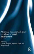 Cover: Meaning, measurement, and correlates of moral development - Routledge