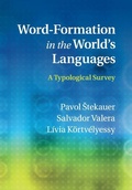 Cover: Word-Formation in the World's Languages - Cambridge University Press