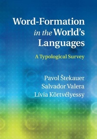 Enlarge image Cover: Word-Formation in the World's Languages - Cambridge University Press