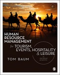 Cover: Human Resource Management for Tourism, Events, Hospitality & Leisure - SAGE Publications Ltd