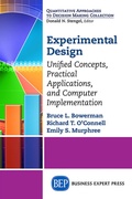 Cover: Experimental Design - Business Expert Press