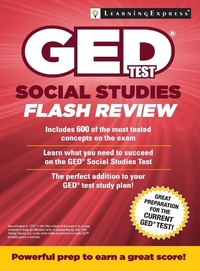 Enlarge image Cover: GED Test Social Studies Flash Review - LearningExpress LLC