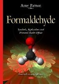 Enlarge image Cover: Formaldehyde - Nova Science Publishers Inc