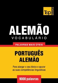 Abbildung von: Vocabulário Português-Alemão - 9000 palavras - T&p Books