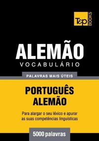 Abbildung von: Vocabulário Português-Alemão - 5000 palavras - T&p Books