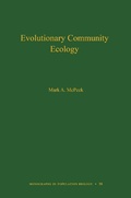 Cover: Evolutionary Community Ecology - Princeton University Press