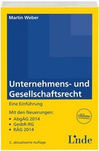 Abbildung von: Unternehmens- und Gesellschaftsrecht - Linde