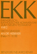 Cover: An die Hebr&auml;er, EKK XVII/2 - Vandenhoeck & Ruprecht