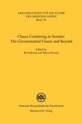 Cover: Clause Combining in Semitic: The Circumstantial Clause and Beyond - Harrassowitz Verlag