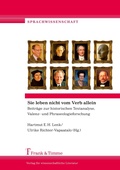 Cover: Sie leben nicht vom Verb allein - Frank & Timme