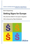 Cover: Setting Signs in Europe - ibidem