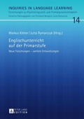 Cover: Englischunterricht auf der Primarstufe - Peter Lang Verlag