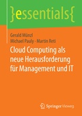 Bild: Cloud Computing als neue Herausforderung f&uuml;r Management und IT - Springer Vieweg