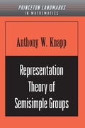 Cover: Representation Theory of Semisimple Groups - Princeton University Press