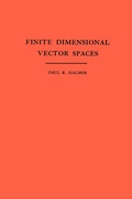 Cover: Finite Dimensional Vector Spaces - Princeton University Press