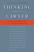 Bild: Thinking Like a Lawyer - Harvard University Press