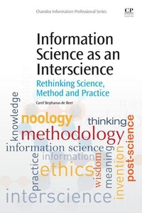 Enlarge image Cover: Information Science as an Interscience - Chandos Publishing