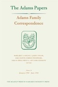Cover: Adams Family Correspondence: Volume 10 - The Belknap Press
