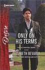 Cover: Only on His Terms - Harlequin Desire