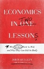 Cover: Economics in Two Lessons - Princeton University Press