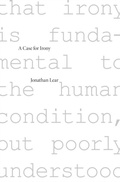 Cover: A Case for Irony - Harvard University Press