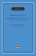 Cover: Commentaries on Plato: Volume 2 Parmenides: Part I - Harvard University Press