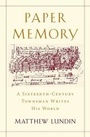 Cover: Paper Memory - Harvard University Press