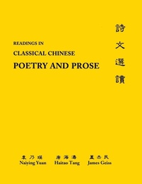 Enlarge image Cover: Readings in Classical Chinese Poetry and Prose - Princeton University Press