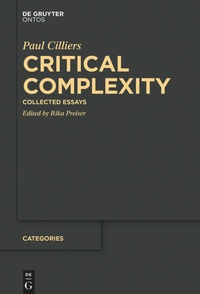 Enlarge image Cover: Critical Complexity - De Gruyter