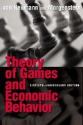 Cover: Theory of Games and Economic Behavior - Princeton University Press