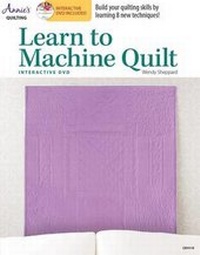 Enlarge image Cover: Learn to Machine Quilt with Interactive Class DVD - Annie's Attic