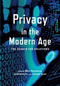 Cover: Privacy in the Modern Age - New Press