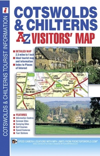Abbildung von: Cotswolds and Chilterns A-Z Visitors' Map - Geographers' A-Z Map Co Ltd