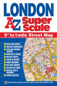 Abbildung von: London Super Scale Map - Geographers' A-Z Map Co Ltd