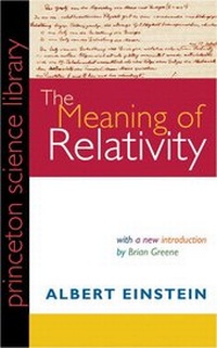 Enlarge image Cover: The Meaning of Relativity - Princeton University Press