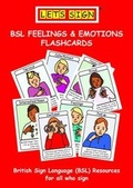 Cover: Let's Sign BSL Feelings & Emotions Flashcards - Co-Sign Communications
