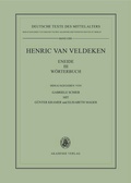 Cover: III: W&ouml;rterbuch - De Gruyter Akademie Forschung