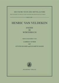 Enlarge image Cover: III: Wörterbuch - De Gruyter Akademie Forschung