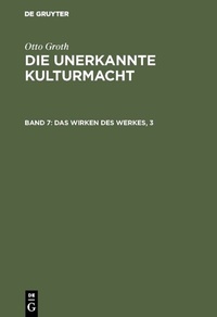 Abbildung von: Das Wirken des Werkes, 3 - De Gruyter