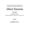 Cover: The Collected Papers of Albert Einstein, Volume 9. (English) - Princeton University Press