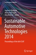 Cover: Sustainable Automotive Technologies 2014 - Springer