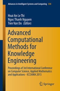 Enlarge image Cover: Advanced Computational Methods for Knowledge Engineering - Springer