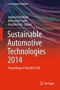 Cover: Sustainable Automotive Technologies 2014 - Springer