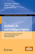 Cover: Artificial Life and Intelligent Agents - Springer