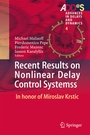 Cover: Recent Results on Nonlinear Delay Control Systems - Springer