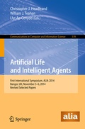 Cover: Artificial Life and Intelligent Agents - Springer