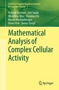 Cover: Mathematical Analysis of Complex Cellular Activity - Springer