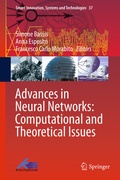 Cover: Advances in Neural Networks: Computational and Theoretical Issues - Springer