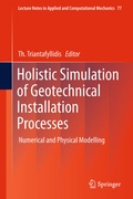 Cover: Holistic Simulation of Geotechnical Installation Processes - Springer